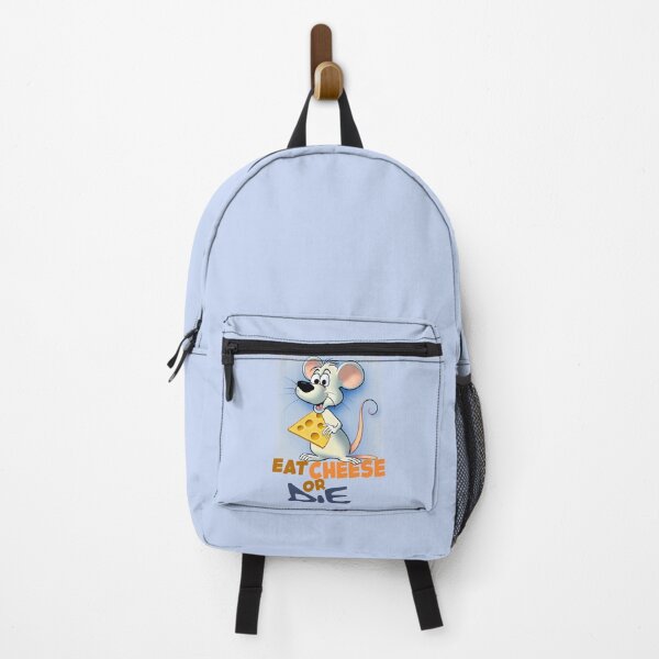 Item preview, Eat Cheese or Die | Funny Mouse With Cheese designed and sold by KOTOdesign.