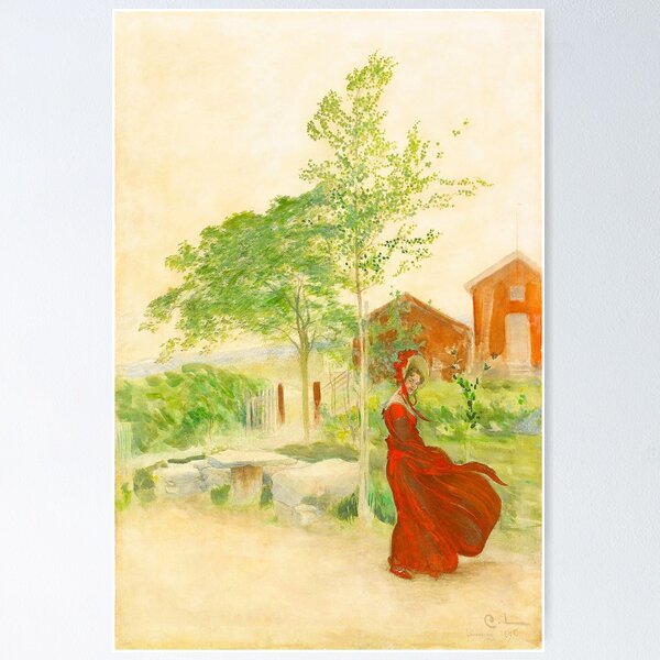 Item preview, HD CARL LARSSON - Stina Portrait designed and sold by gologodesigns.
