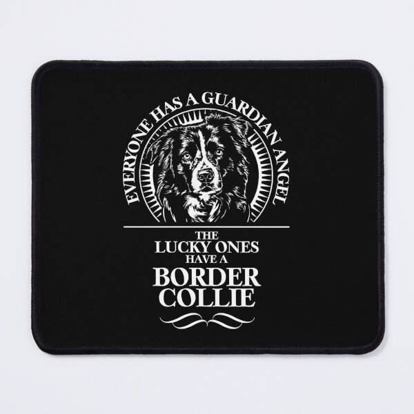 Item preview, Border Collie Guardian Angel Dog Saying designed and sold by dogarts.