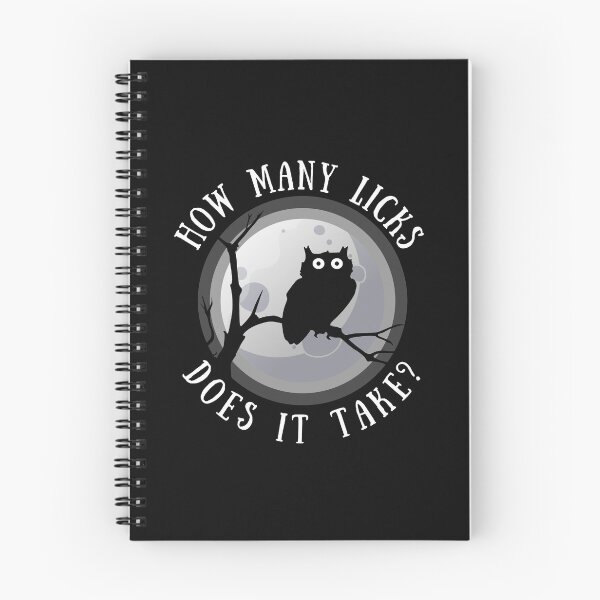 Item preview, How Many Licks Does It Take, Owl at night designed and sold by Ryan  Rad.