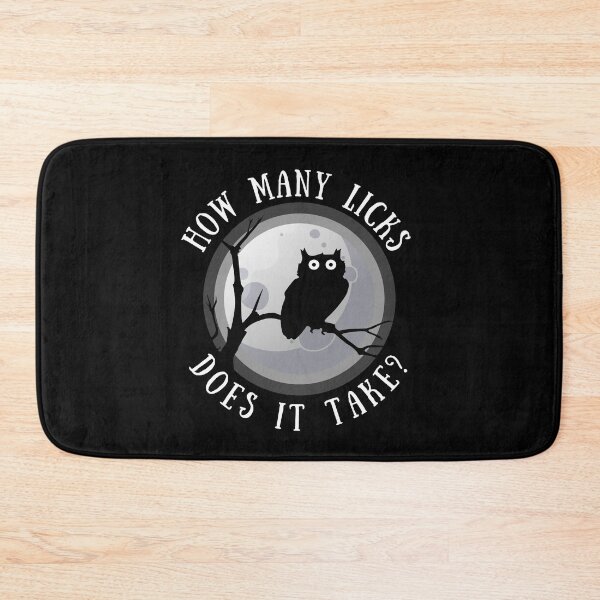Item preview, How Many Licks Does It Take, Owl at night designed and sold by Ryan  Rad.
