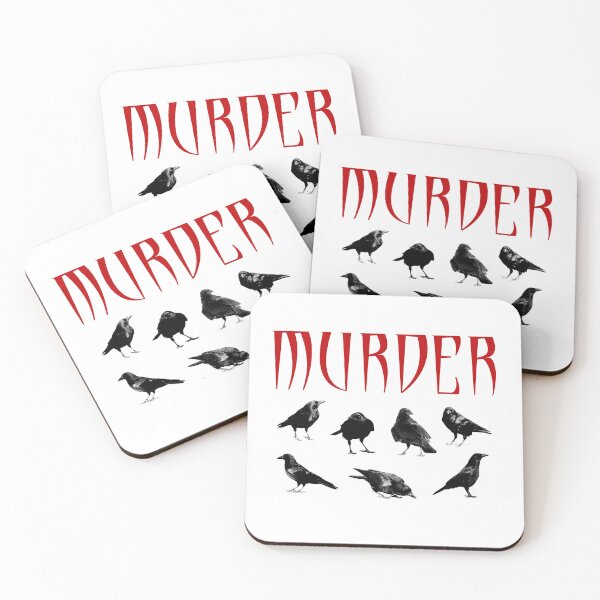 Item preview, Murder! of crows designed and sold by AintJames.