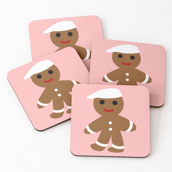 Item preview, Christmas Gingerbread Man Flat Cap Boy Cooking Baking Biscuit designed and sold by Moyanana.