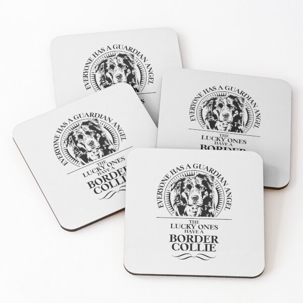 Item preview, Border Collie Guardian Angel Dog Saying designed and sold by dogarts.