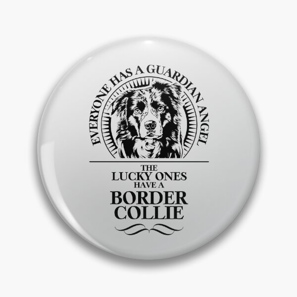 Item preview, Border Collie Guardian Angel Dog Saying designed and sold by dogarts.
