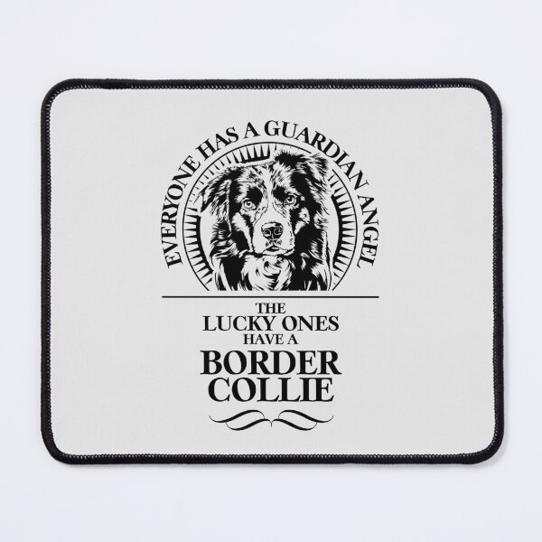 Item preview, Border Collie Guardian Angel Dog Saying designed and sold by dogarts.