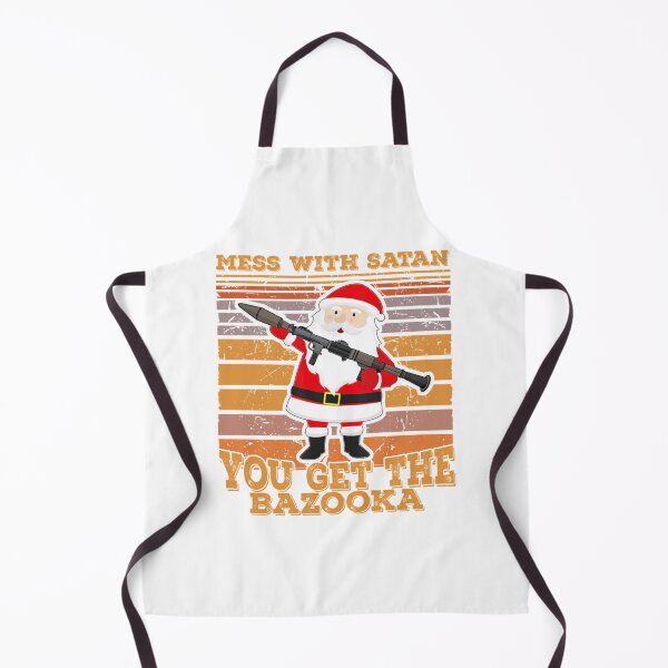 Item preview, Mess With Satan You Get The Bazooka Funny Christmas 2021 designed and sold by MaynardOwens.