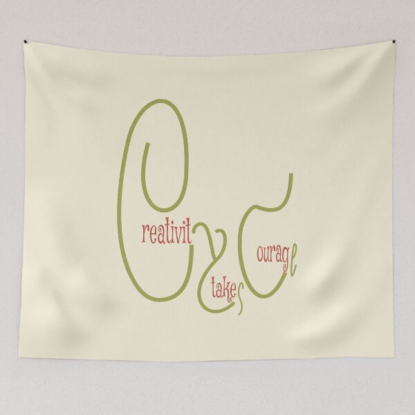 Item preview, Creativity Takes Courage designed and sold by GIFTPLANETGP.