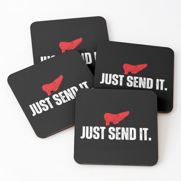 Item preview, Just Send It. Rock Climbing designed and sold by Boulder Design Co.
