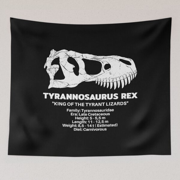 Item preview, Tyrannosaurus Rex Fossil Datasheet designed and sold by NicGrayGraphic.