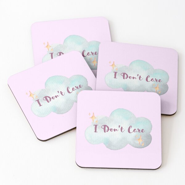Item preview, I don't care cloud design snarky humor chronically ill designed and sold by Crafty-Anomaly.