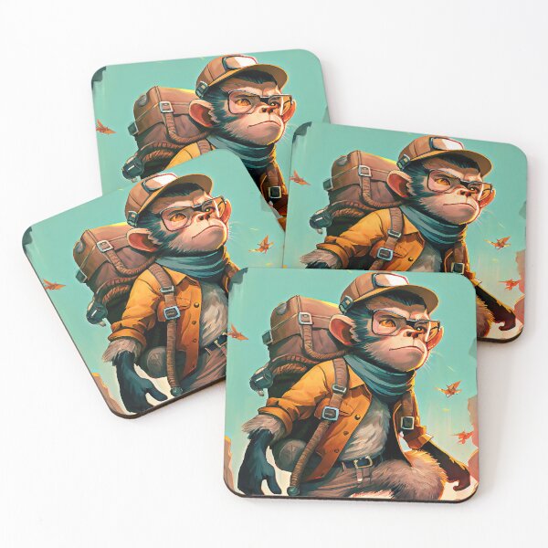 Item preview, Mountain Monkey Mitch designed and sold by EmanateArt.