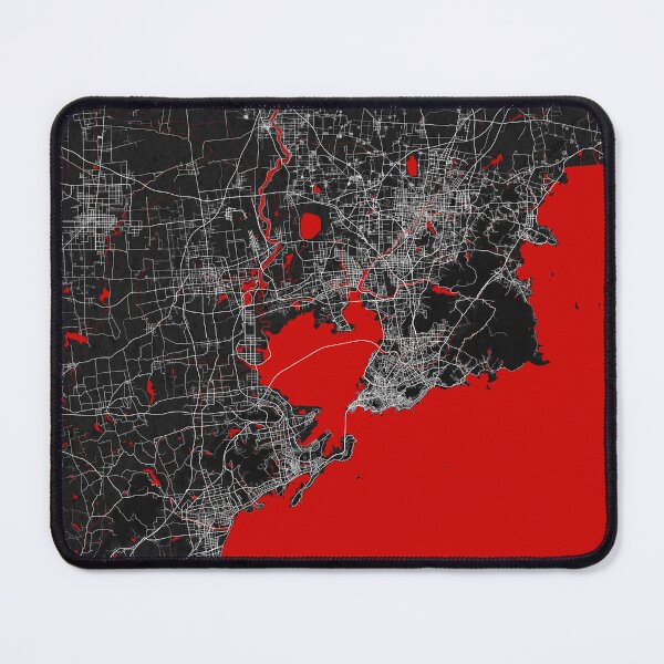 Item preview, Qingdao City Map of Shandong, China - Oriental designed and sold by deMAP.
