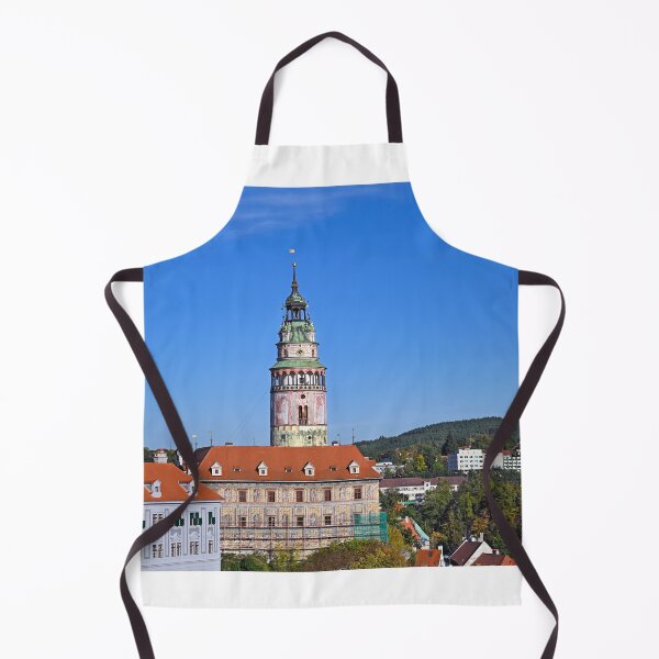 Item preview, Castle tower and old buildings in Cesky Krumlov Czech republic designed and sold by goceris.