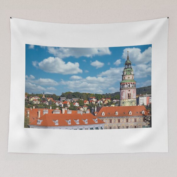 Item preview, Castle tower in Cesky Krumlov Czech republic designed and sold by goceris.