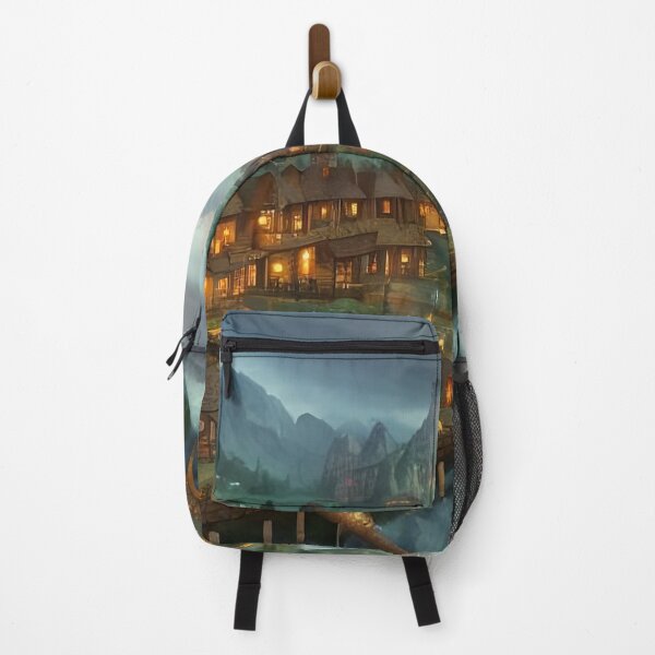 Item preview, Fairy Town with the vibe of fairytales designed and sold by RedZorro.