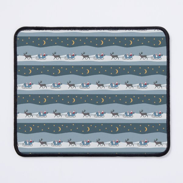 Item preview, Santa and his sleigh in Christmas pattern designed and sold by EngineerGoC.