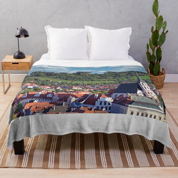 Item preview, Church in old town Cesky Krumlov cityscape Czech republic designed and sold by goceris.
