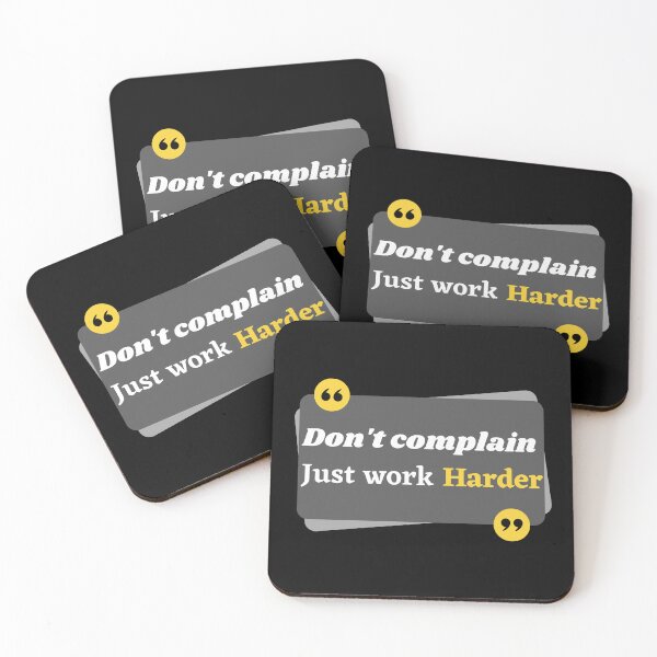 Item preview, Don't complain just work harder designed and sold by The Shark  Designer.