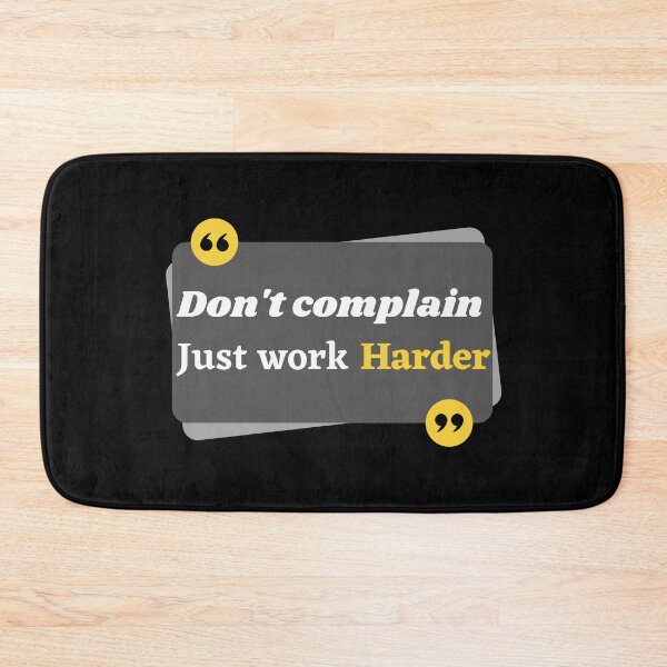 Item preview, Don't complain just work harder designed and sold by The Shark  Designer.