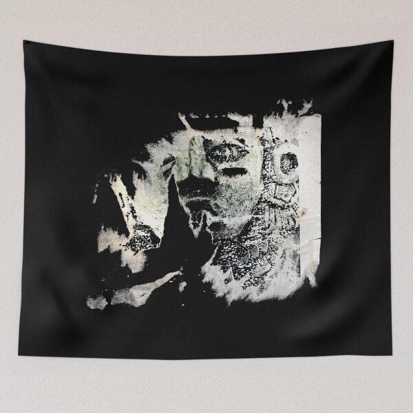 Item preview, King Pakal of Palenque - Torn paper designed and sold by boltjesdesign.