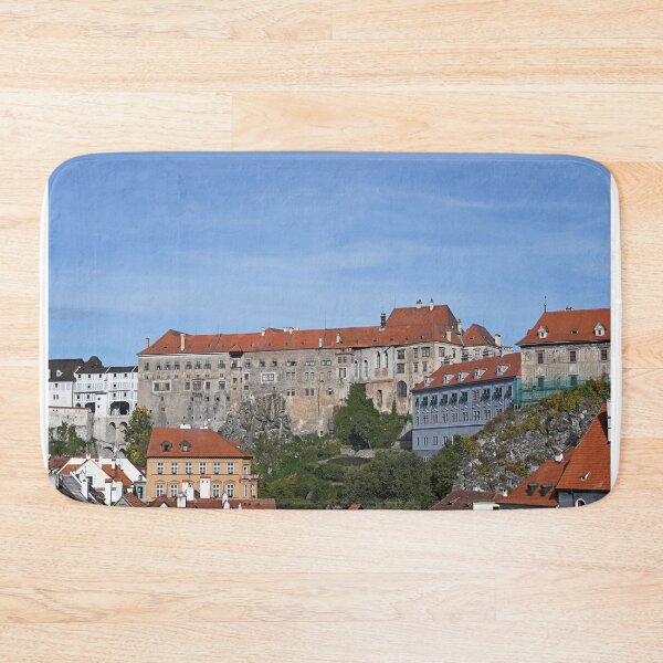 Item preview, Castle and old town Cesky Krumlov cityscape Czech republic designed and sold by goceris.