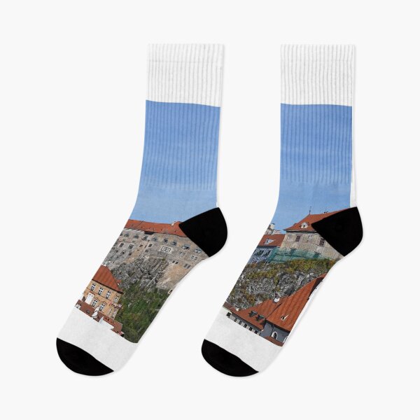 Item preview, Castle and old town Cesky Krumlov cityscape Czech republic designed and sold by goceris.