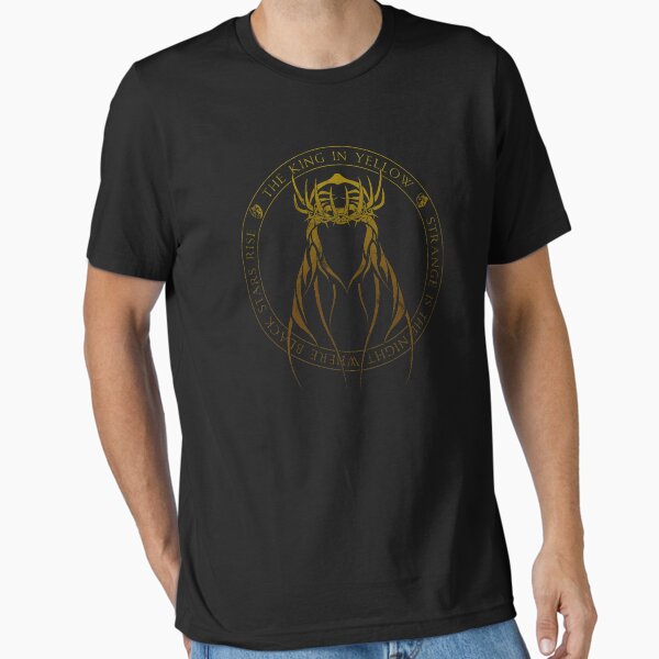Vista previa del artículo con la obra «The King in Yellow Sigil (signo amarillo)», diseñado y vendido por Deefurdee.