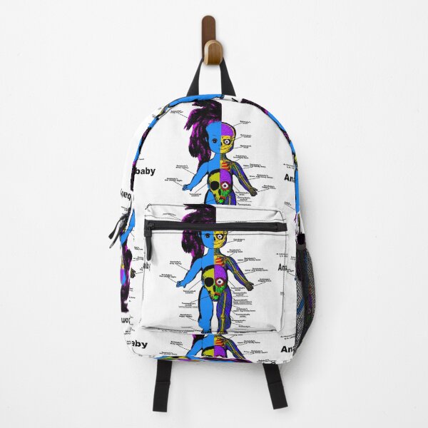 Item preview, Anatomy of Gutsbaby chart POP art colors 9 designed and sold by 1CONOCLA5T.