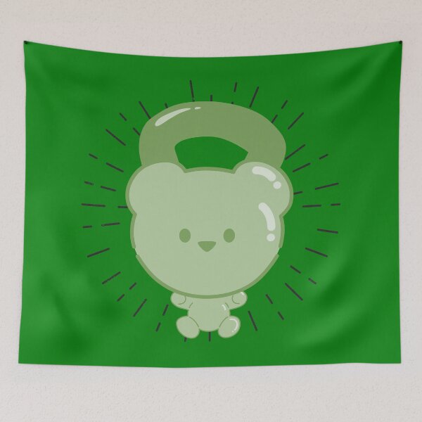 Item preview, Gummy Bear Kettlebell Cross Functional Fitness  designed and sold by Gay-Koala.