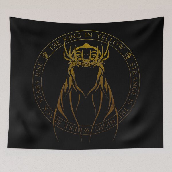 Item preview, The King in Yellow Sigil (yellow sign) designed and sold by Deefurdee.