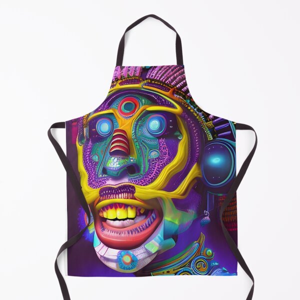 Item preview, Techno-Shaman (11) - Trippy Psychedelic Art designed and sold by TheThirdEye.