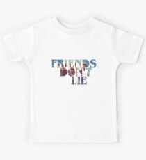 Camiseta para niños Los amigos no mienten