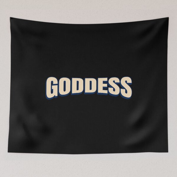 Item preview, Goddess cute typography  designed and sold by Popalt.