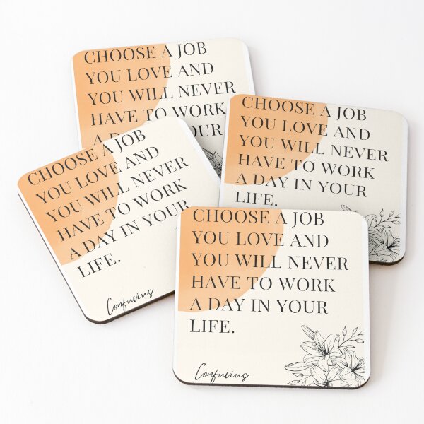 Item preview, Choose A Job You Love And You Will Never Have To Work A Day In Your Life designed and sold by MalcolmAndPark.
