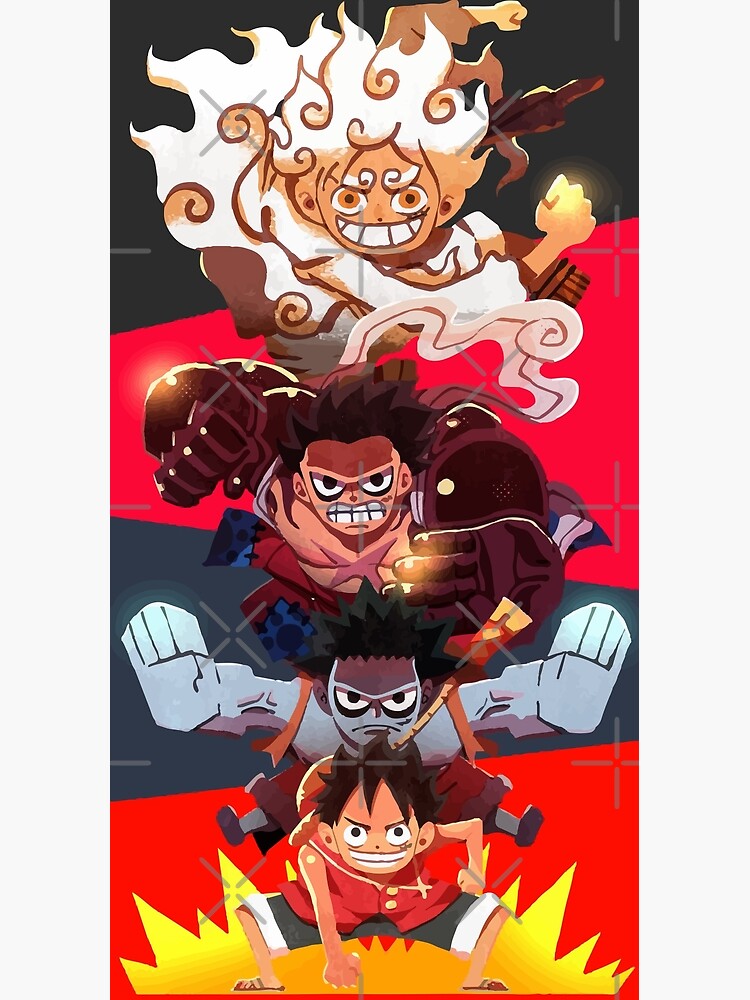 Luffy All gears | Poster