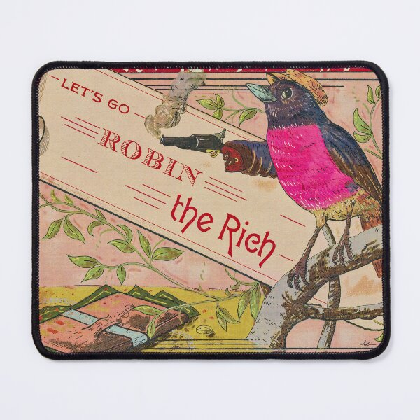 Item preview, Robin the Rich - Anticapitalist Bird designed and sold by Loki Propagandart.