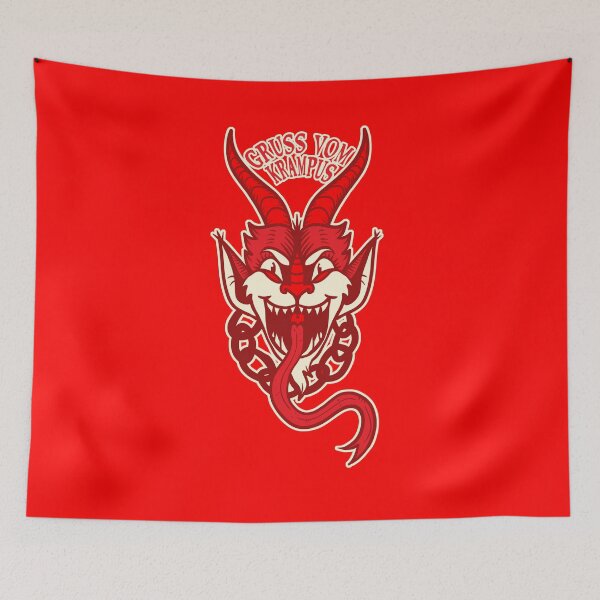 Item preview, Gruss Vom Krampus designed and sold by PinkPummelHer.