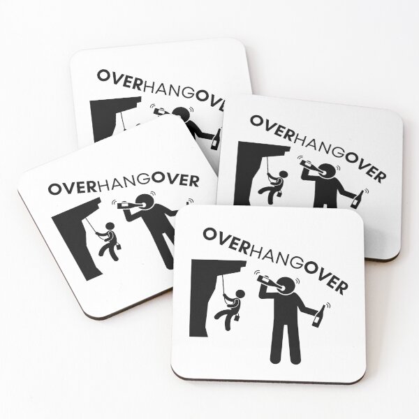 Item preview, Overhang Hangover. Funny Rock Climbing designed and sold by Boulder Design Co.