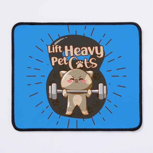 Item preview, Lift Heavy Pet Cats Kettlebell Cross Functional Fitness designed and sold by Gay-Koala.