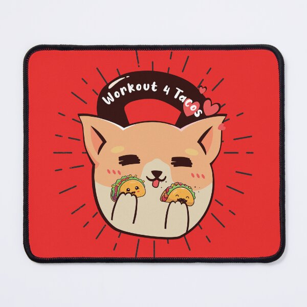 Item preview, Taco Chihuahua Kettlebell Cross Functional Fitness  designed and sold by Gay-Koala.