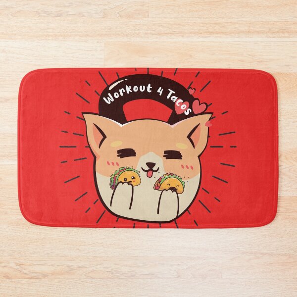 Item preview, Taco Chihuahua Kettlebell Cross Functional Fitness  designed and sold by Gay-Koala.