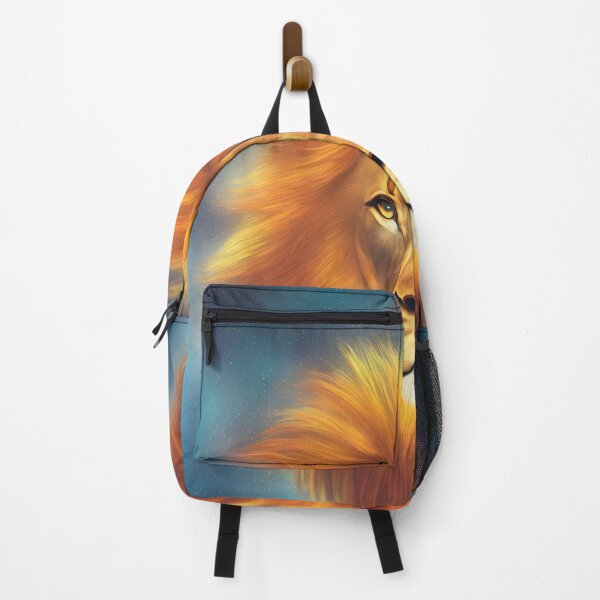 Item preview, Rainbow lion with snow designed and sold by DrawItOnce.