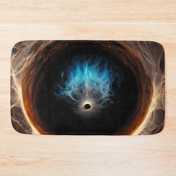 Item preview, A Stunning Ultra-Realistic Black Hole with Incandescent Glow with Center Fusion.  designed and sold by Right Passage.