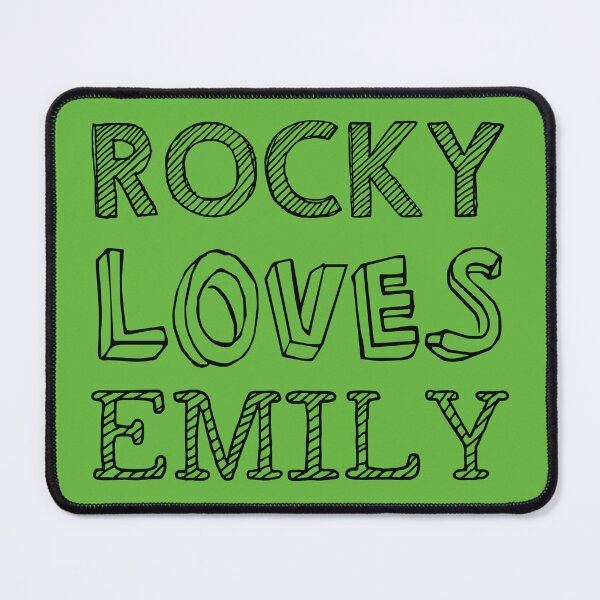 Item preview, Rocky Loves Emily designed and sold by WhiskeySparkle.