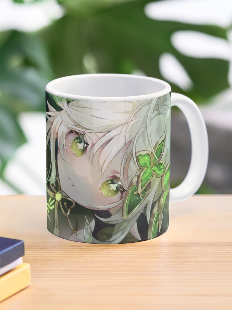 Nahida Genshin Impact Ceramic Anime Mug, Coffee Tea Cup Female