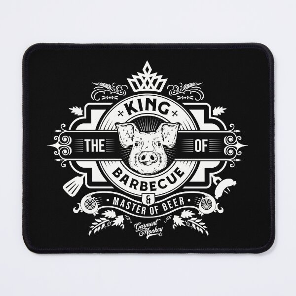 Item preview, The King of barbecue & master of beer designed and sold by GarmentMonkeyCo.