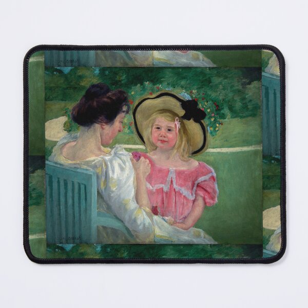 Item preview, In the Garden by Mary Cassatt - Great Arts designed and sold by InHerits.