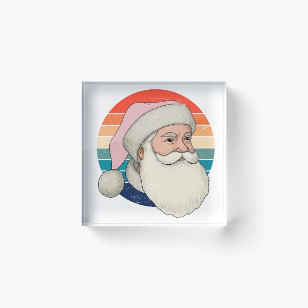 Item preview, Retro Vintage Pink Santa Claus designed and sold by IM Hunter.