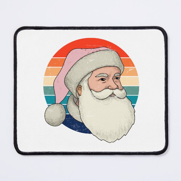 Item preview, Retro Vintage Pink Santa Claus designed and sold by IM Hunter.